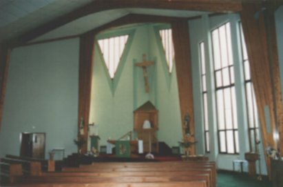 A view of the Altar in the Friary